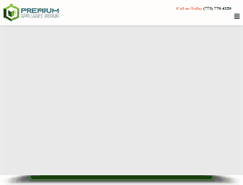 Tablet Screenshot of premiumappliancerepair.com